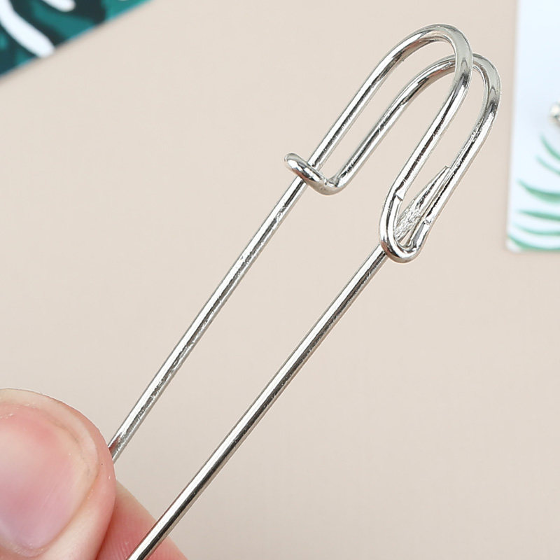 大头别针加厚安全别针别扣加粗大号毛衣针披肩别针胸针衣扣针