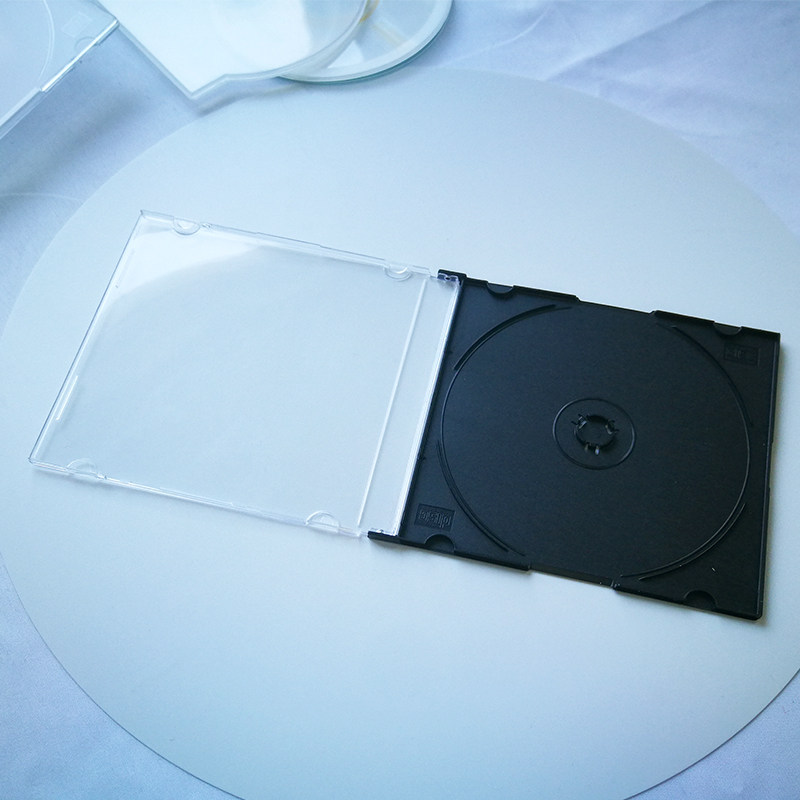 光盘1片装cddvd光碟盒可插页25个光盘盒