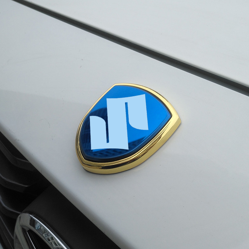 长安铃木翅膀车标天语sx4维特拉骁途启悦外观装饰汽车装饰贴