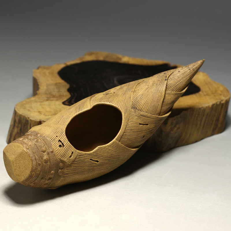 紫砂明理茶艺茶宠茶玩鸣远风格万国文房笋水盂全茶宠摆件