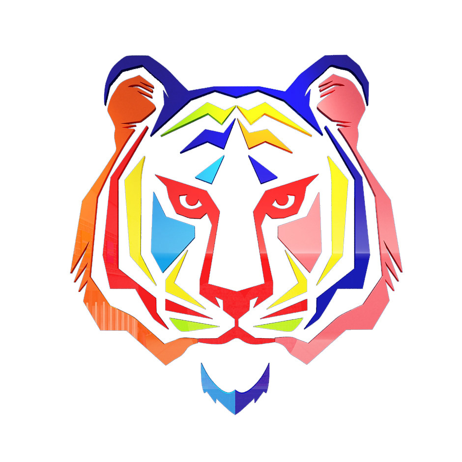 虎头网红打卡拍照区布置工业墙面装饰酒吧场景软装墙贴