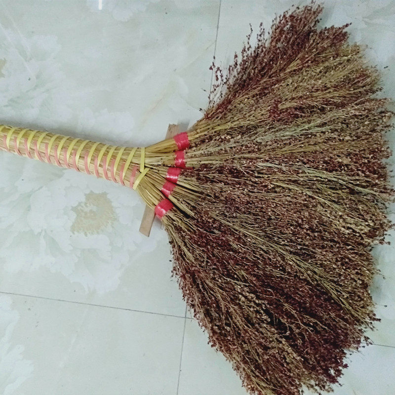 贵州省老式传统手工高粱扫把扫帚家庭卫生清理其他特色工艺品