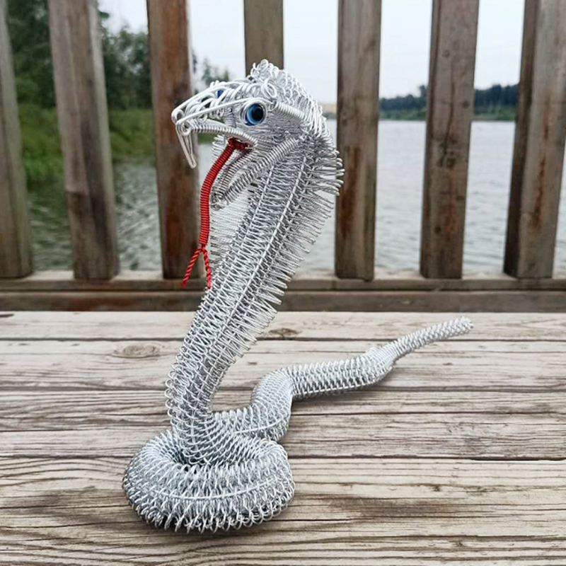 特色手工艺品铝线编织生肖模型金属铁丝diy民族风其他特色工艺品