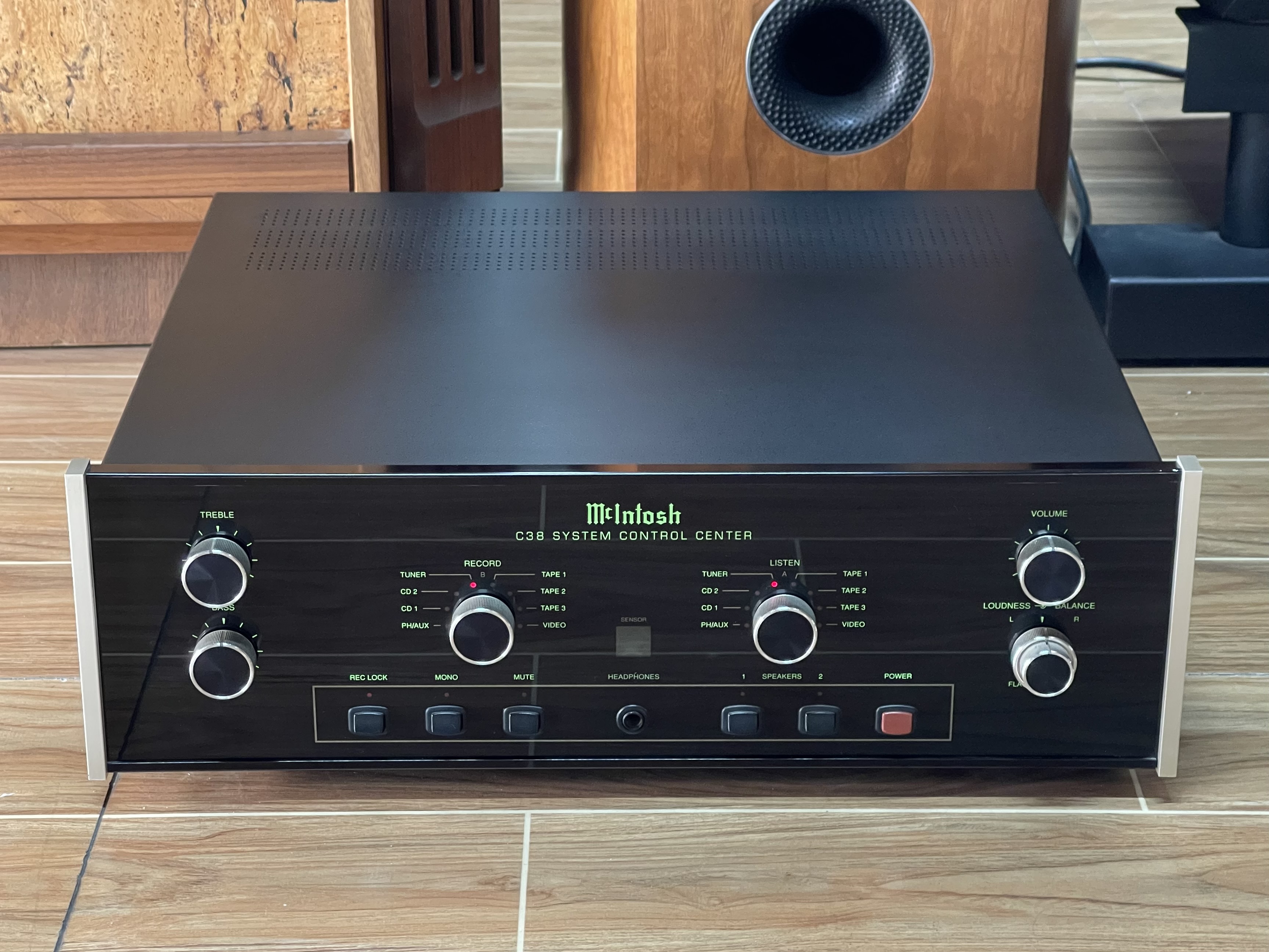 美国mclntosh麦景c38经典发烧高端前级功放机原装功放