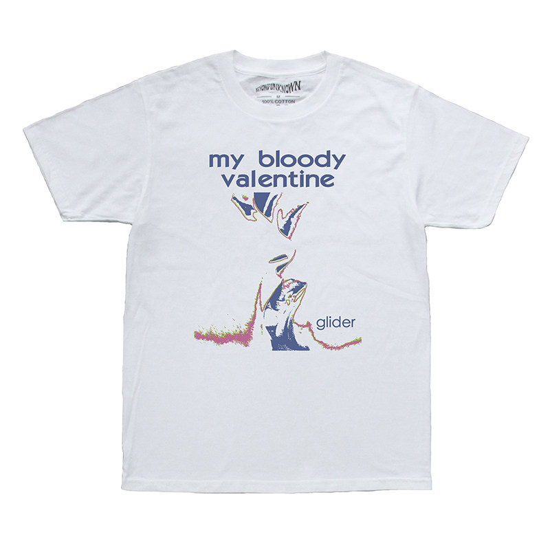 my bloody valentine t恤 glider lush slowdive ride t-shirt