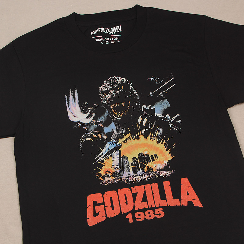 哥斯拉godzilla怪兽基多多拉本多四郎休闲短袖tshirtt恤