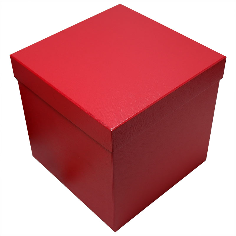 特大号商务红色礼品盒正方形生日礼物包装盒空盒礼盒糖盒