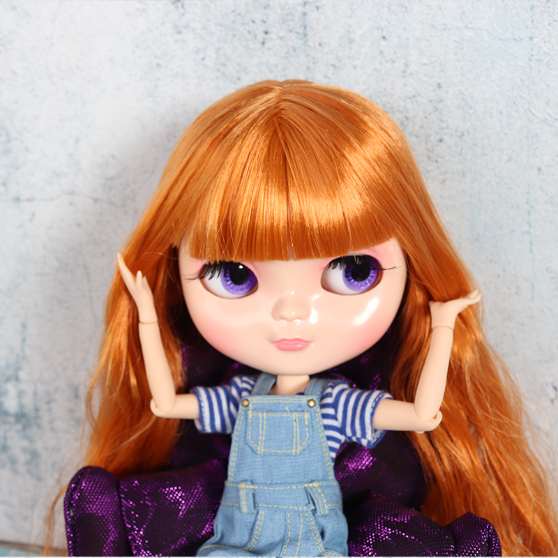 娃娃icy同款冰儿小布布娃娃改娃练习入门娃娃