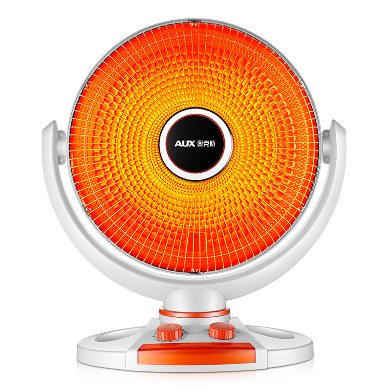 奥克斯小太阳取暖器电热扇烤火器烤火火炉小型迷你暖风机