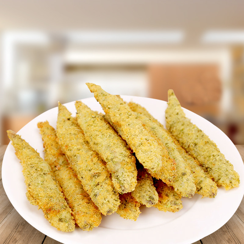 亚洲渔港海苔多春鱼裹粉多春鱼多仔鱼必胜客风味多春鱼(新)