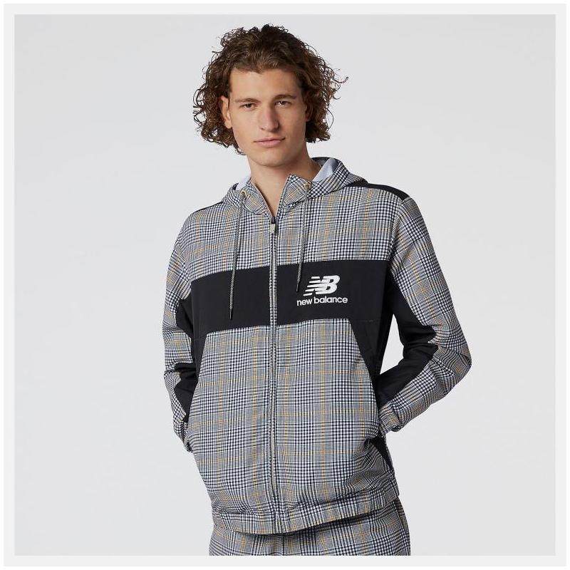 newbalance新百伦夹克外套运动休闲春秋防风连帽正品运动茄克