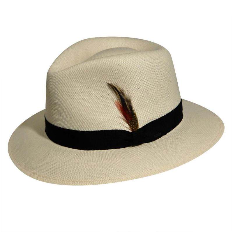 baileyofhollywood男士帽子巴拿马帽拼色骑士舒适正品帽子