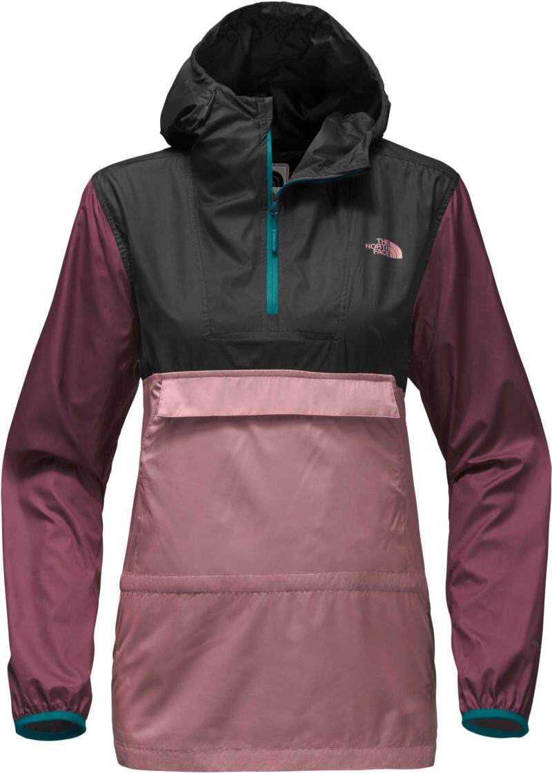 thenorthface北面女外套半拉拉链套头休闲经典短外套