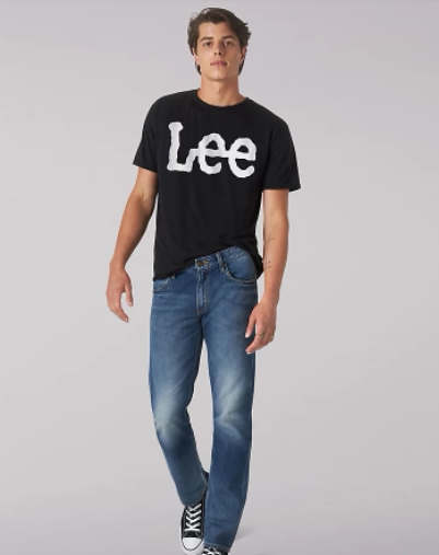 lee印花正品舒适百搭夏季经典logo字母短袖t恤