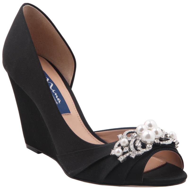 nina妮娜女时装凉鞋坡跟高跟露趾时尚正品1386178216010时装凉鞋