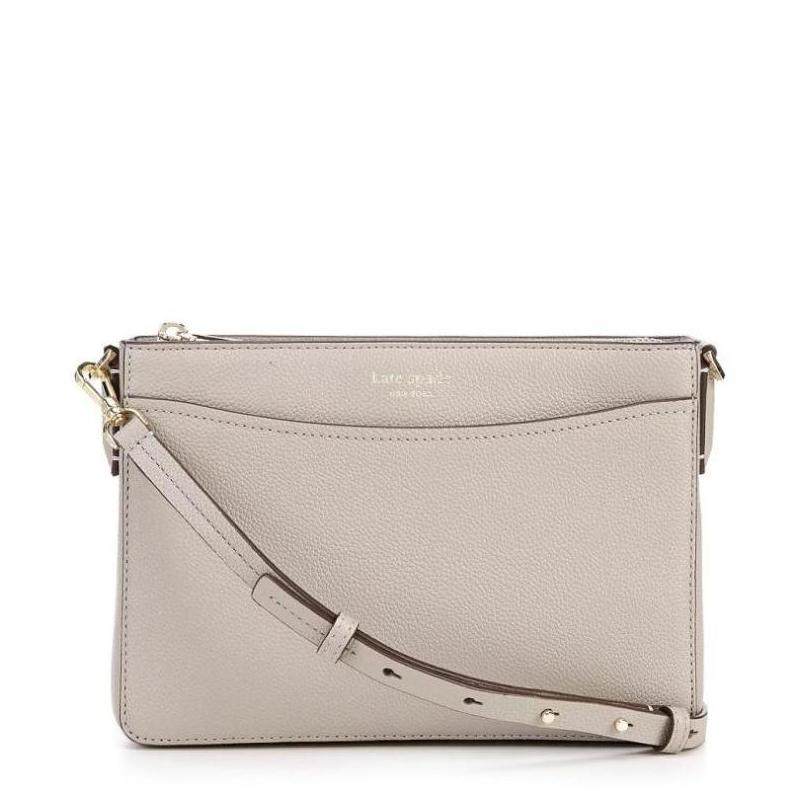 katespadenewyork女包单肩斜挎包纯色时尚皮质女士包袋