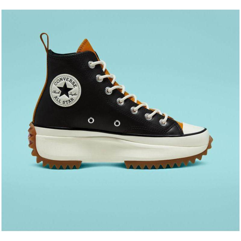 converse匡威男女休闲鞋厚底皮面秋冬runstarhike运动休闲鞋