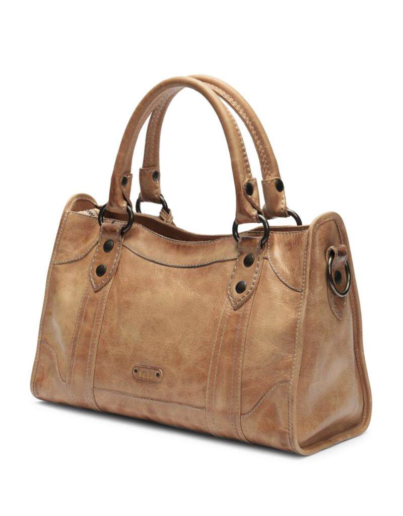 frye女包手提单肩包法棍包皮质皮质做旧美国直邮通用款女包