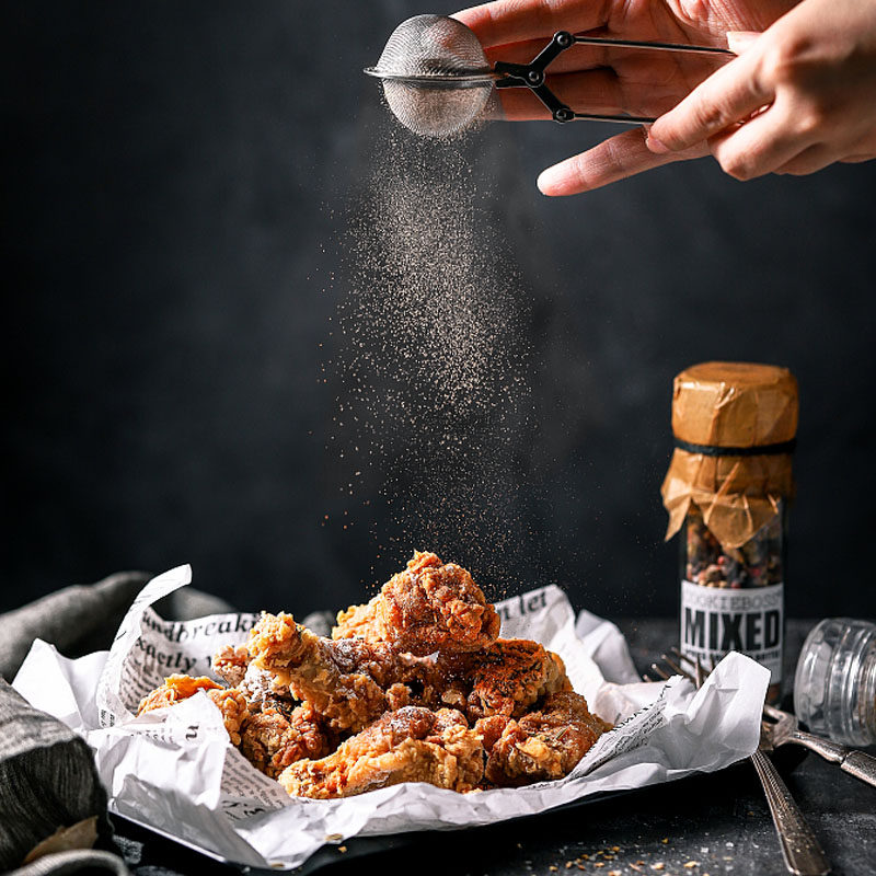 韩国进口蜂蜜奶酪味炸鸡撒粉1kg韩式炸鸡连锁店料抖粉调味粉商用