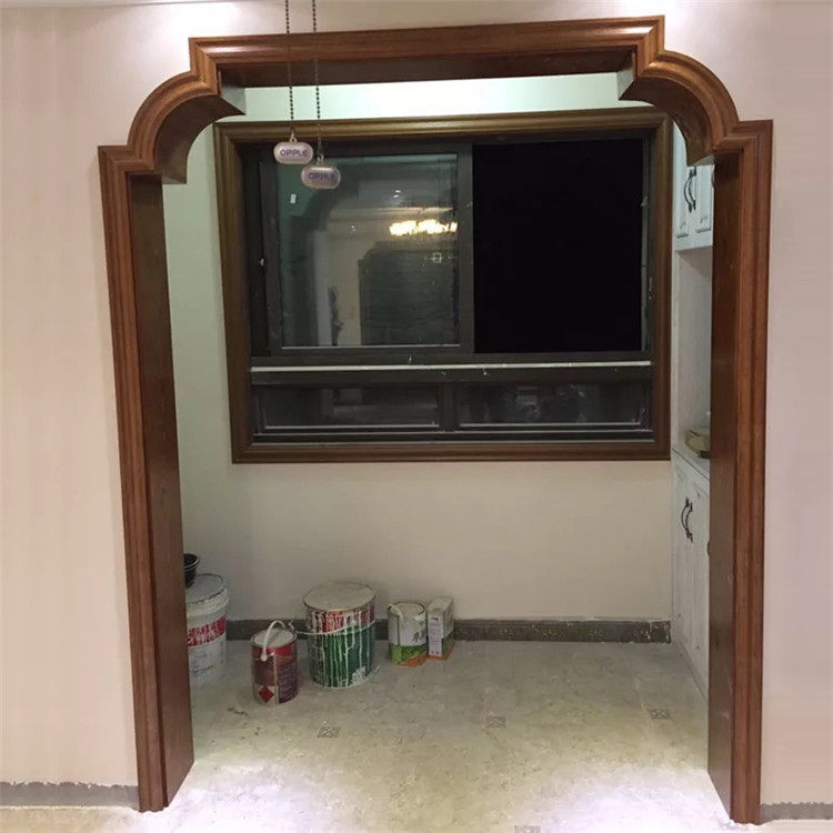 测量新款环保烤漆拱形门窗谷仓门垭口套窗套推拉门室内门