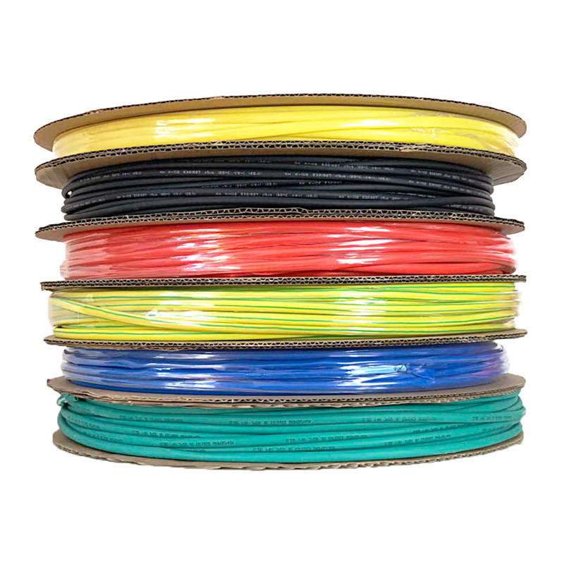 热缩2倍收缩透明加厚防水黑色电工电线接线套管