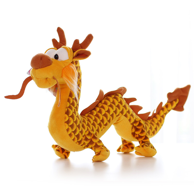 睿伊家居道具摄影玩偶龙玩偶正版中国毛绒布艺类玩具