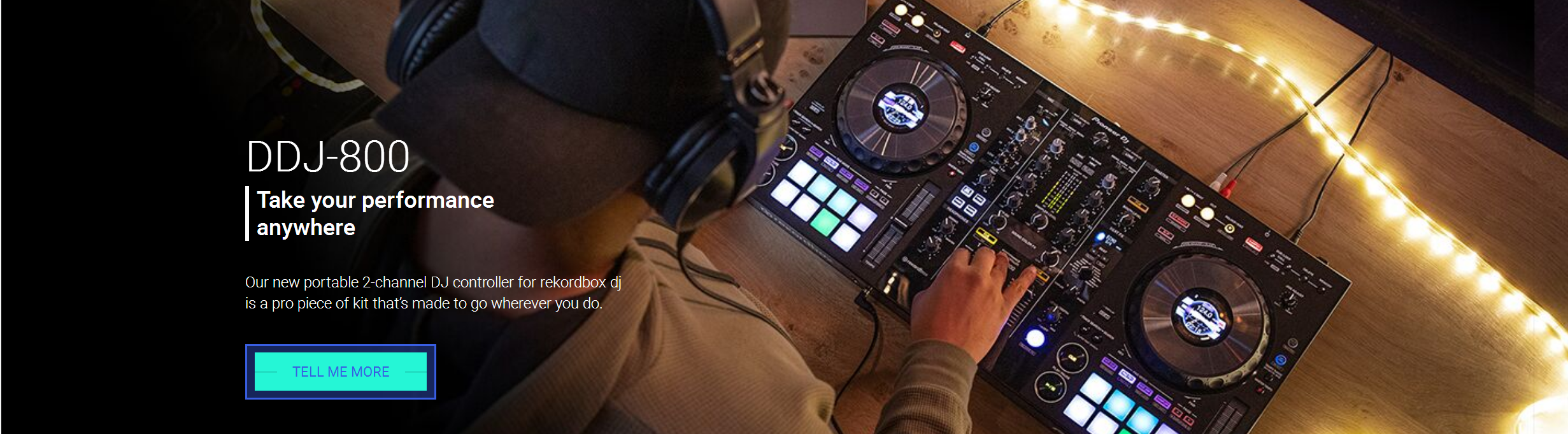 先锋pioneerddj800数码dj控制器碟机ddj800打碟机