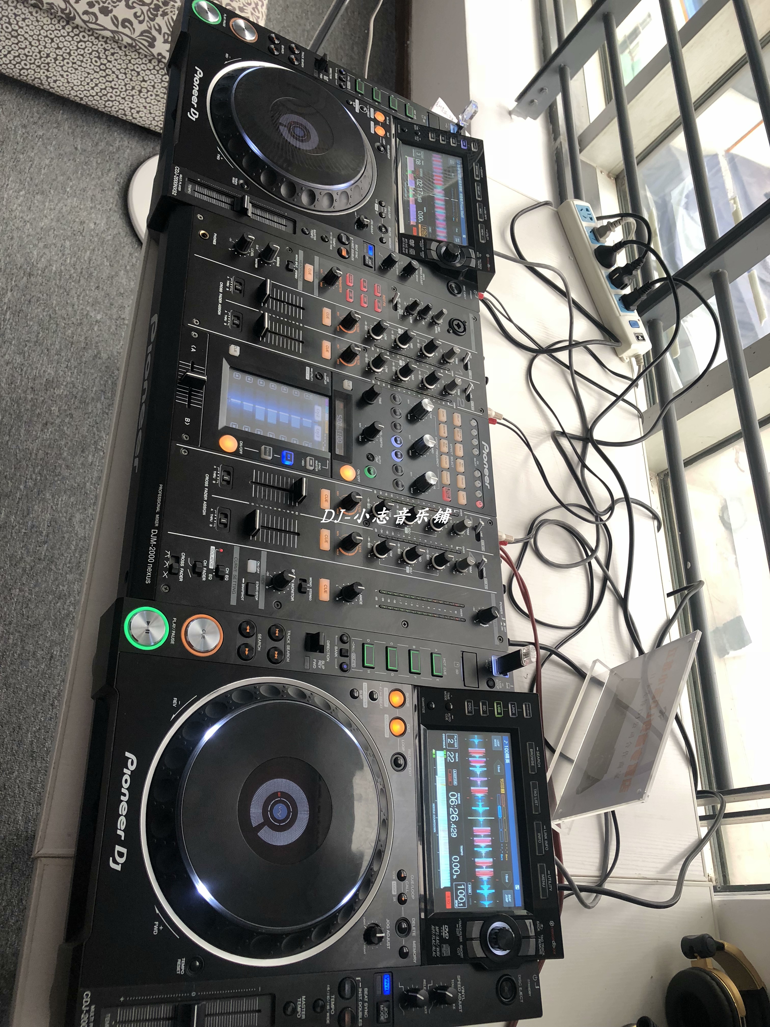 碟机先锋cdj-2000nxs2三代 djm-2000nexus混音台酒吧打碟机