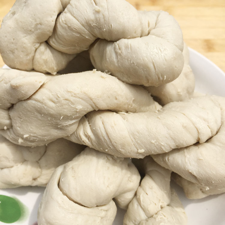 面筋手撕水面水洗500g一包麻花安徽特产4斤素肉