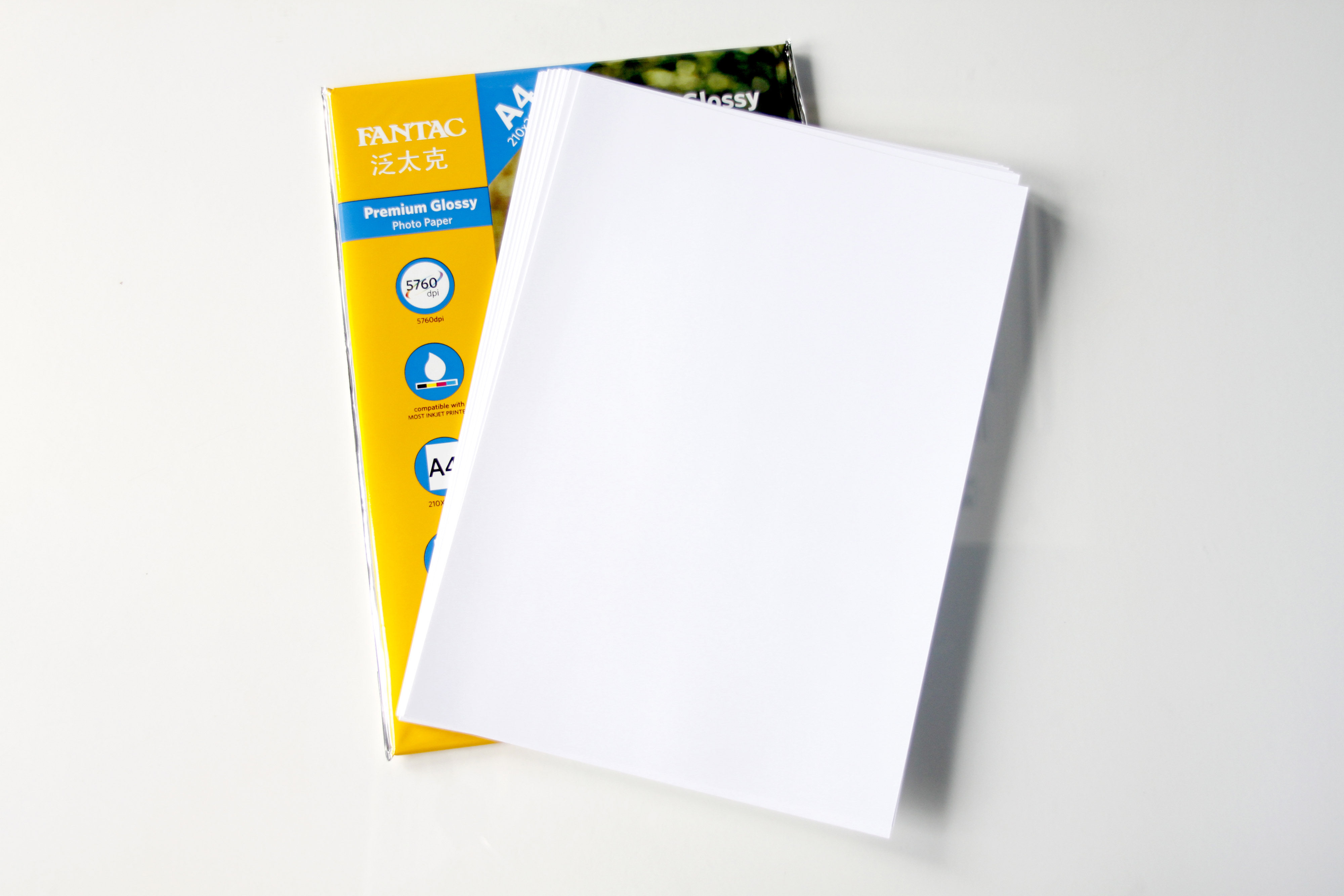 片纸泛太克265克a4rc高光相纸喷墨打印水晶相片纸