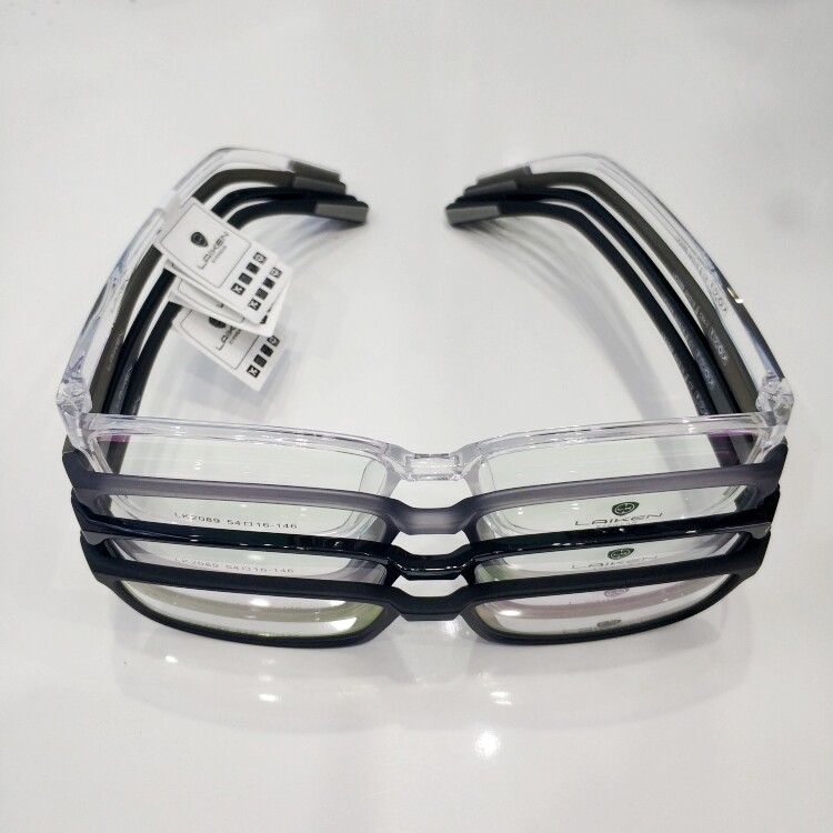 laiiken莱肯全框方形超轻青少年运动近视眼镜框tr90眼镜架