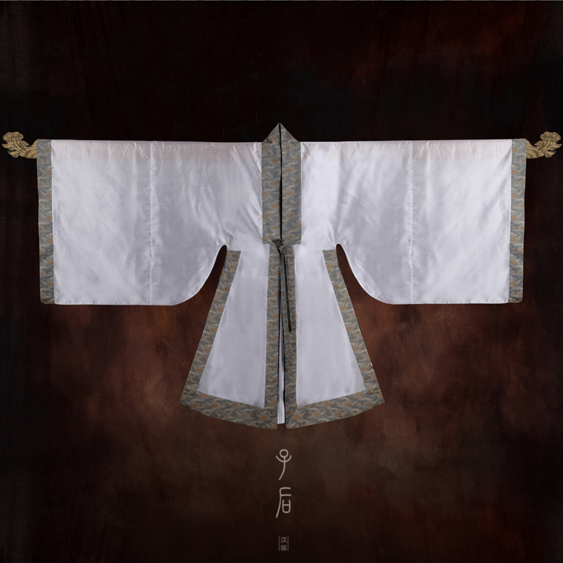 传统男女春夏披风大氅鹤氅明制原创间客后汉汉服