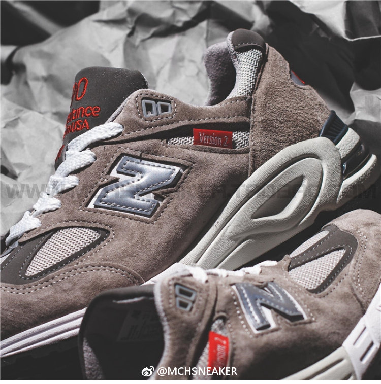 newbalancenb美产990v2红标40周年男女女款元祖跑步鞋