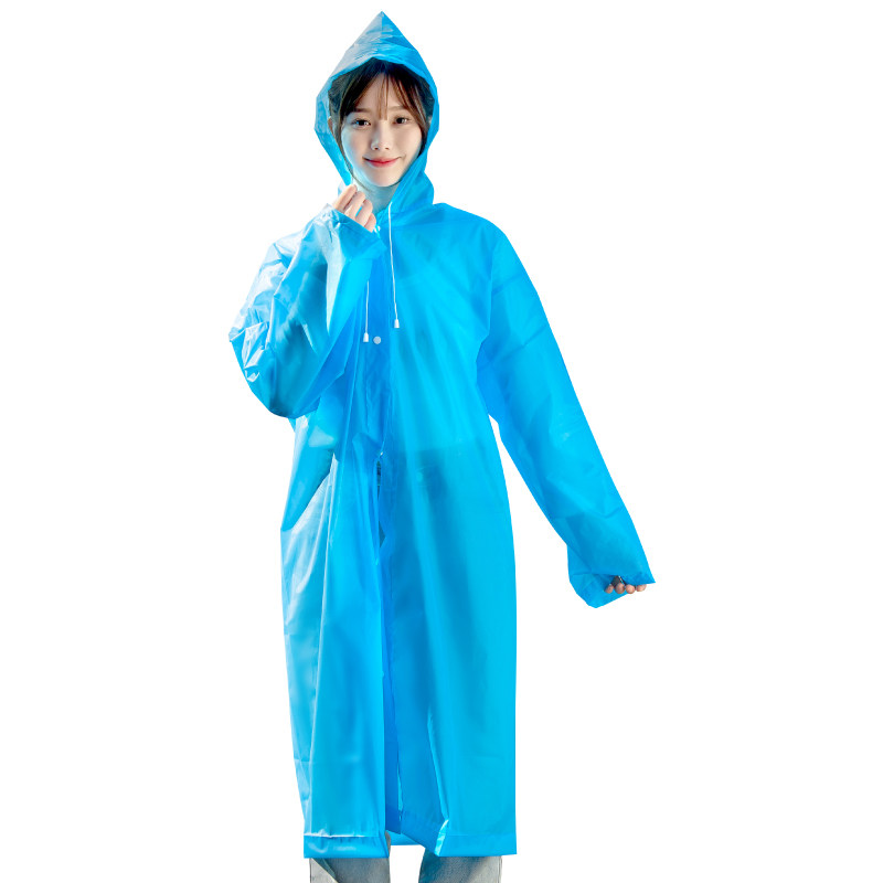 雨衣长款全身防暴暴雨透明加厚便携一次性成人雨披