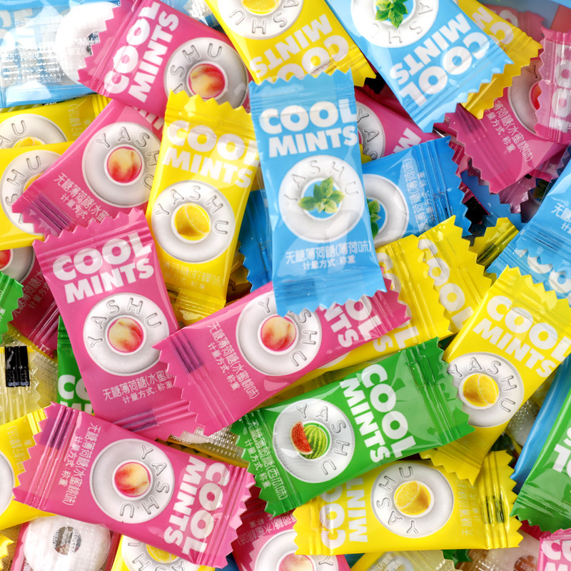 雅树mints无糖薄荷糖果清凉网红火锅餐饮酒店糖果