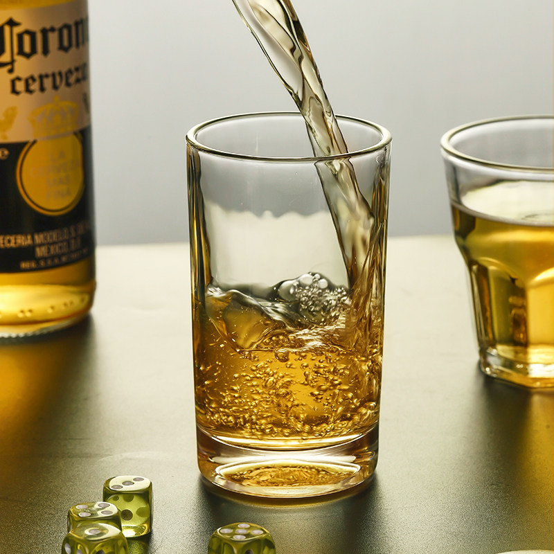 酒杯小号杯子一口套装子弹啤酒酒吧喝酒白酒杯白酒杯
