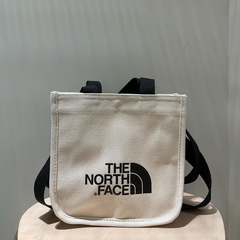 韩国代购thenorthface北面斜挎包百搭单肩帆布包nn2pm57挎包