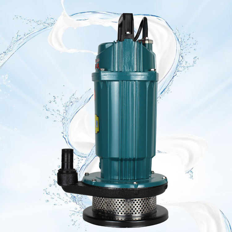 上海铜芯220v家用小型水井潜水泵农用4寸3寸水泵