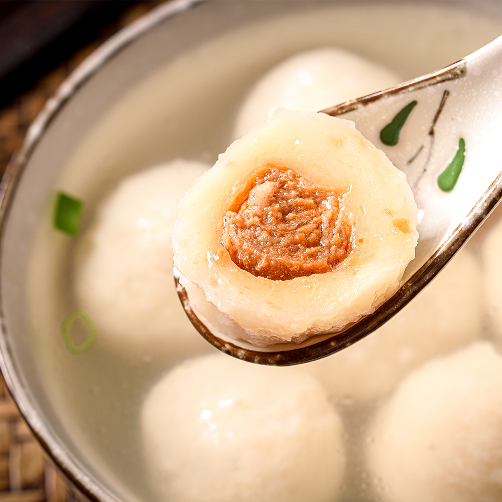 海鳗鱼丸400g福建省福州小吃手工手工制制作纯鱼鱼丸