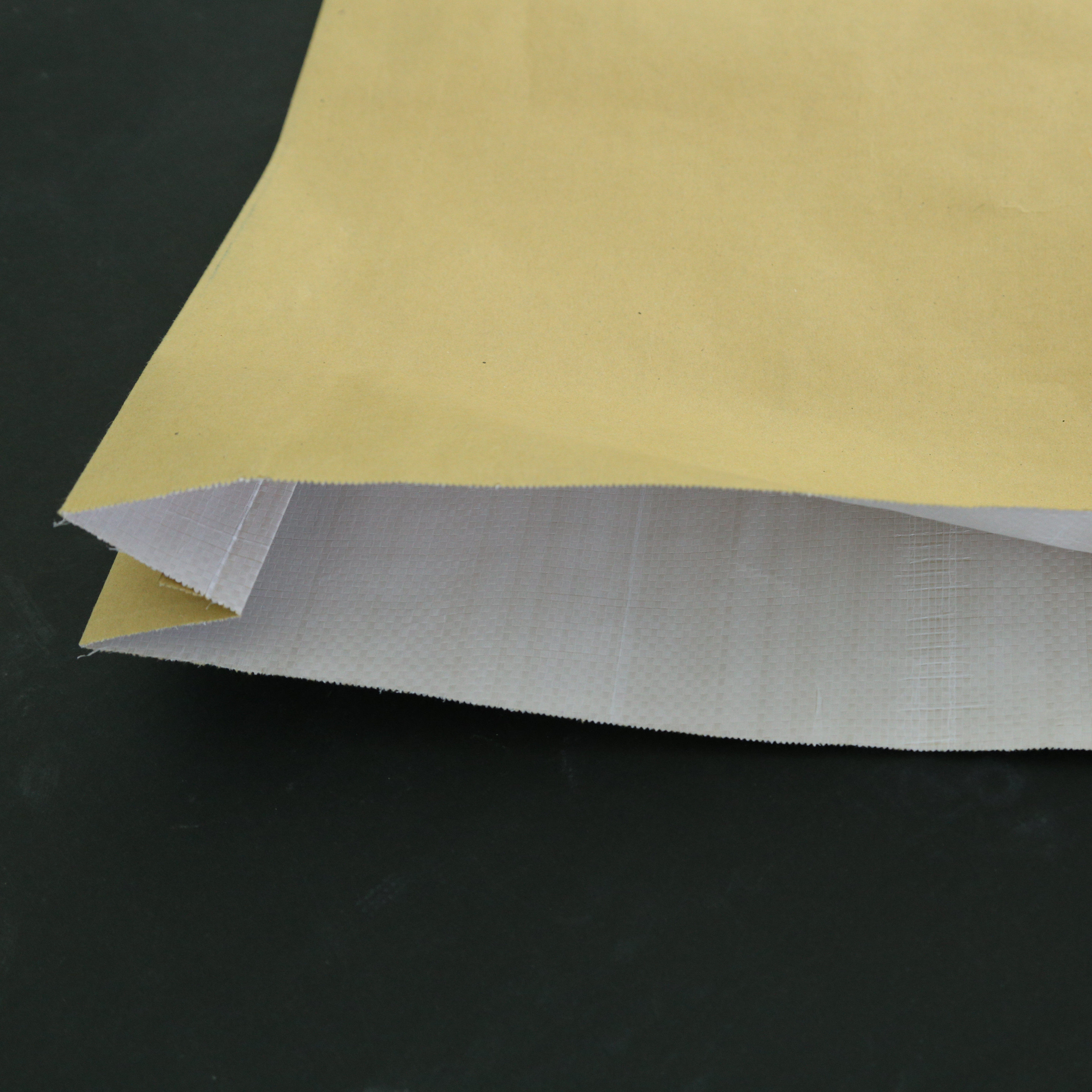 牛皮纸编织袋25kg工程塑料颗粒粉末加厚纸塑复合包装包裹袋