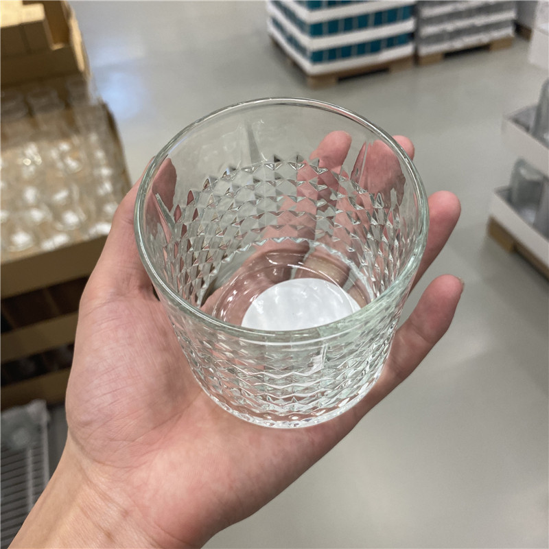 小酒ikea宜家新品玻璃酒杯威士忌杯子300毫升弗雷玻璃杯