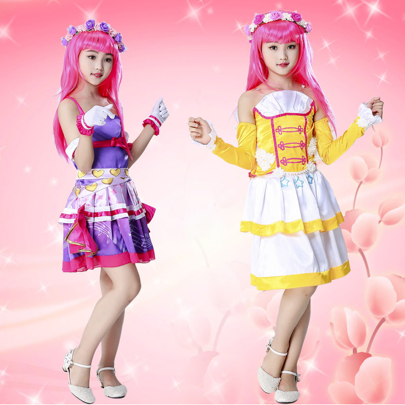 菲梦少女乔可欣动漫服装cosplay衣服六一儿童演出服服饰
