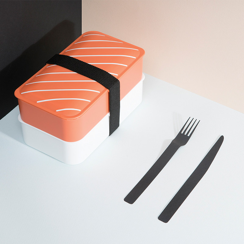 愿一西班牙doiy创意日式三文鱼个性小众成人餐盒饭盒