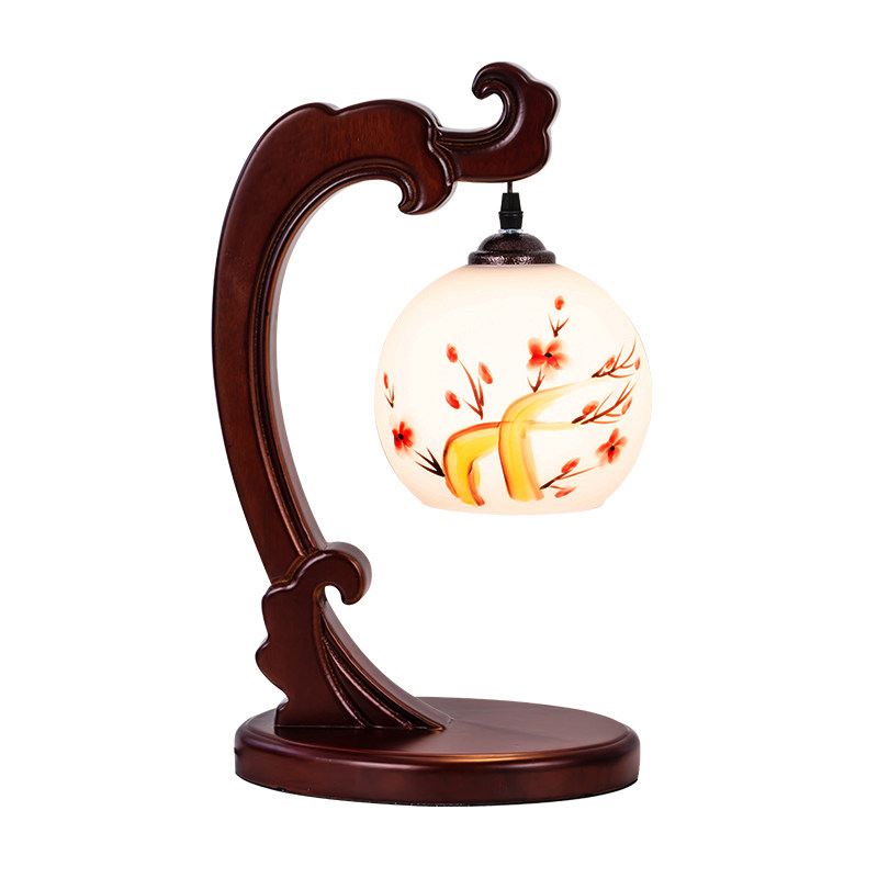 新中式国风装饰灯装饰仿古书房头灯床头卧室灯中装饰台灯