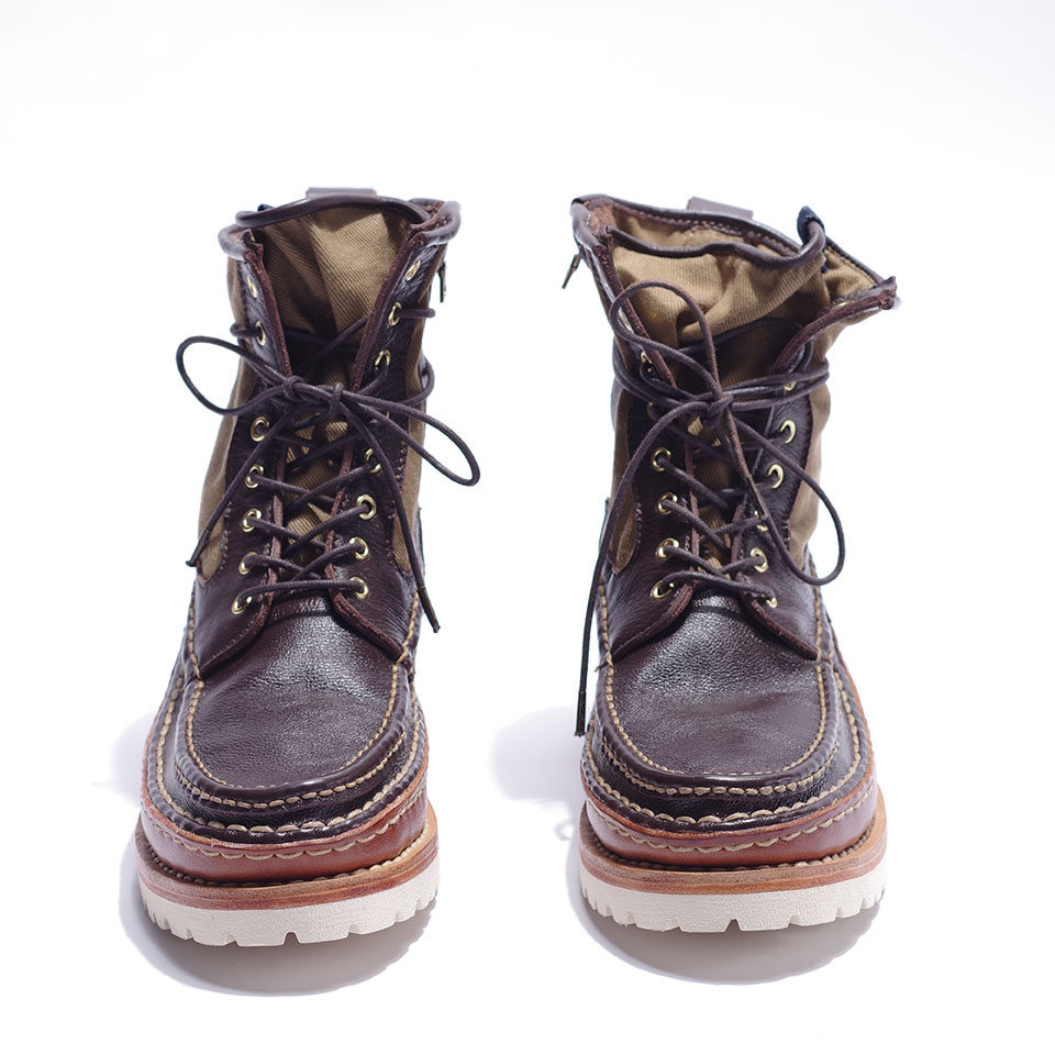 visvimict工装马丁手工固特异余文乐增高马丁靴