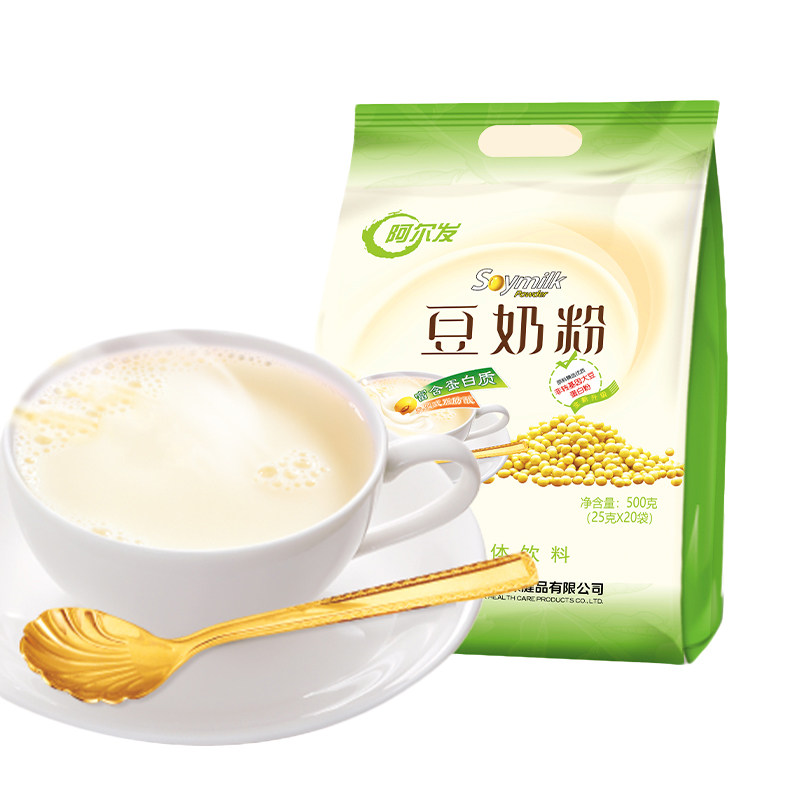 糖尿学生早餐奶粉发豆阿尔代餐孕妇血糖高血糖豆奶粉