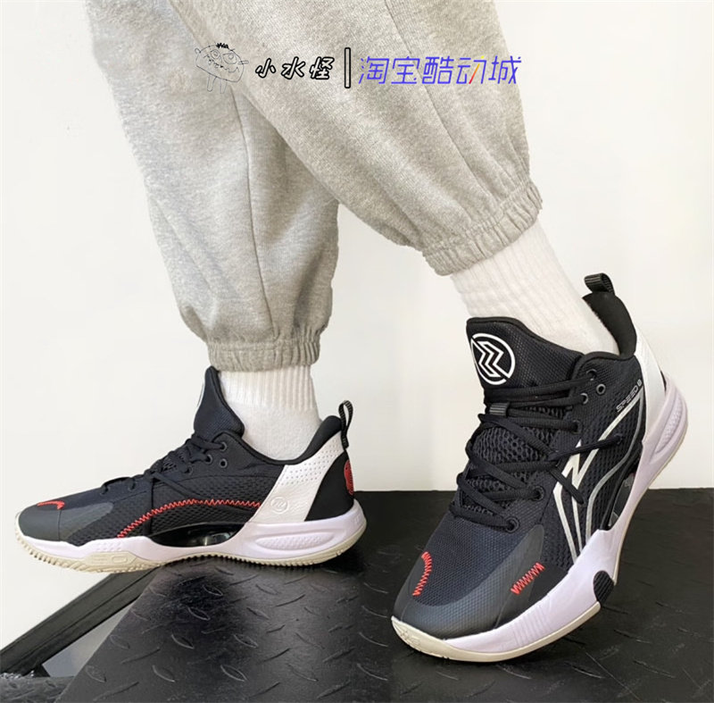 李宁闪击8lightfoam科技耐磨防滑支撑稳定低帮实战篮球鞋abps003