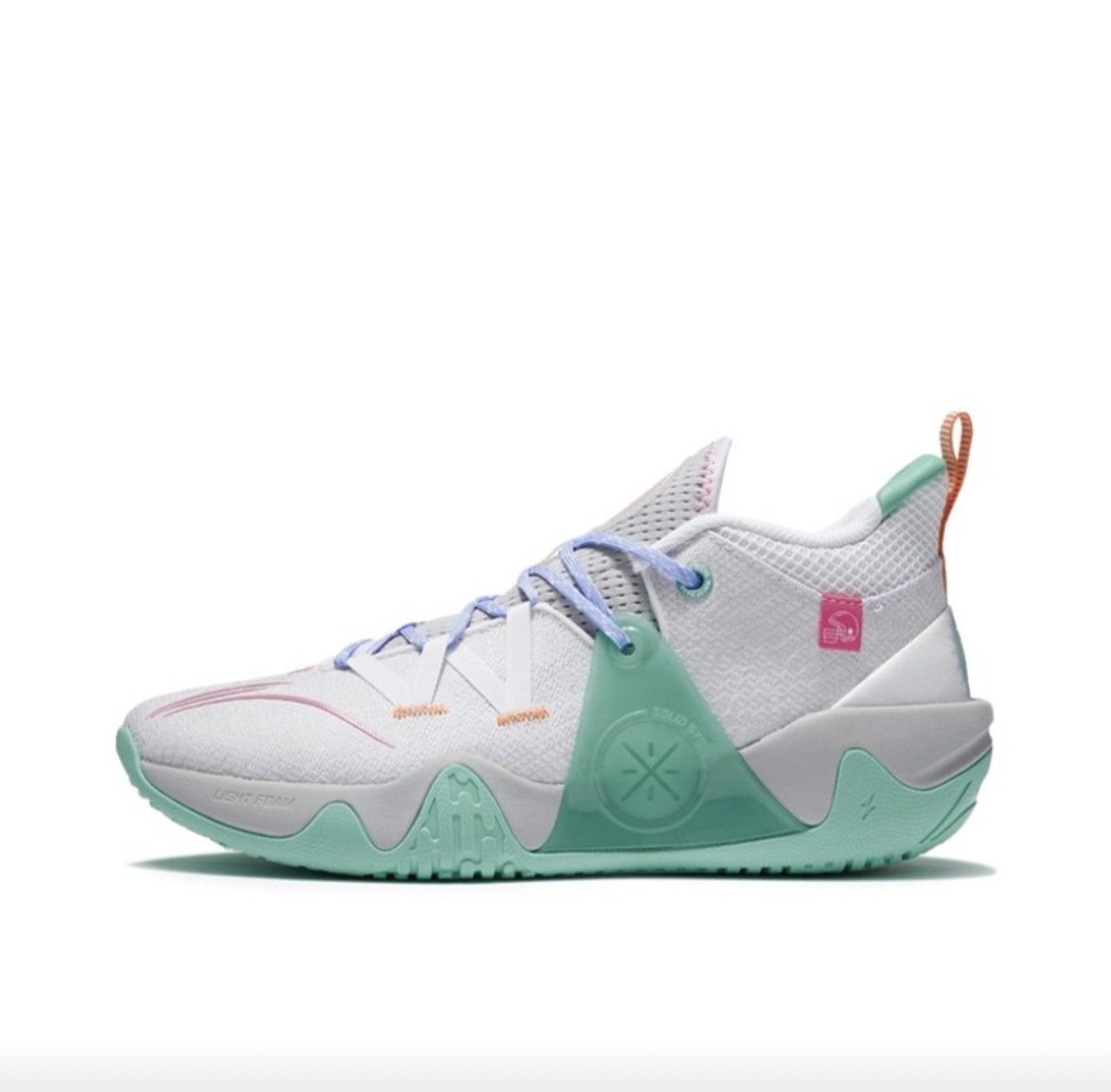 李宁韦德之道拉塞尔冷血1男子低帮防滑耐磨缓震篮球鞋abps00751