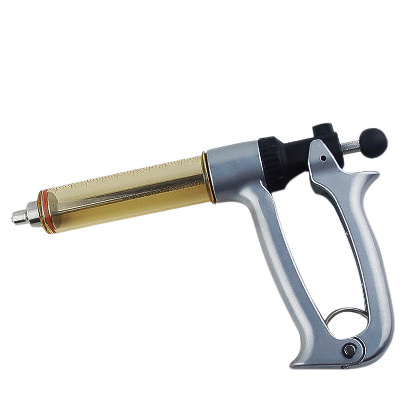 针管注射器兽医兽用50ml金属半自动连续鸡打疫苗畜牧器械