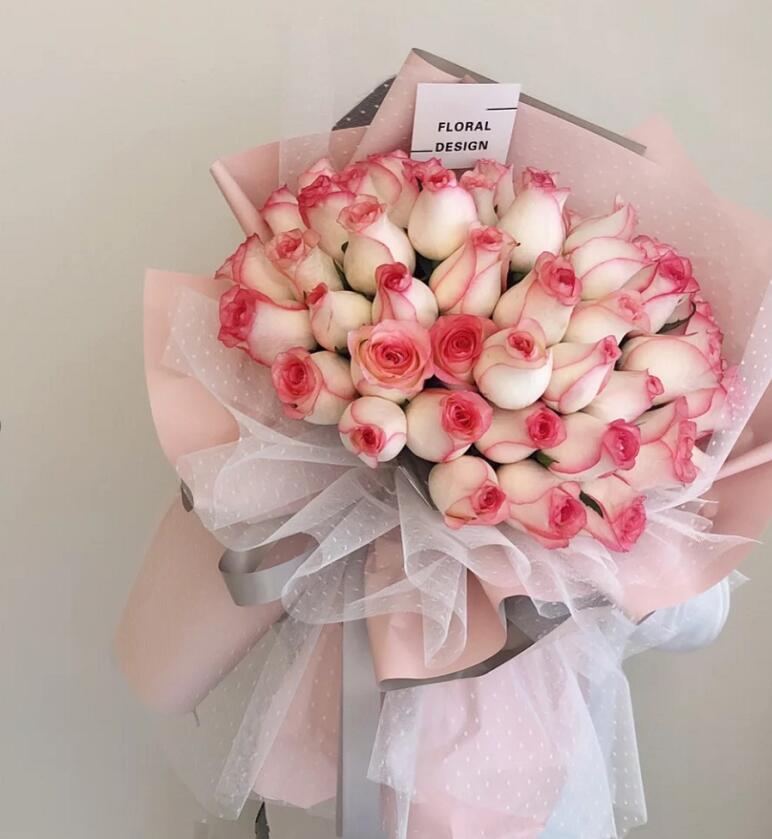 高档网红红玫瑰花束杭州鲜花同城速递递送女友鲜花速递同城